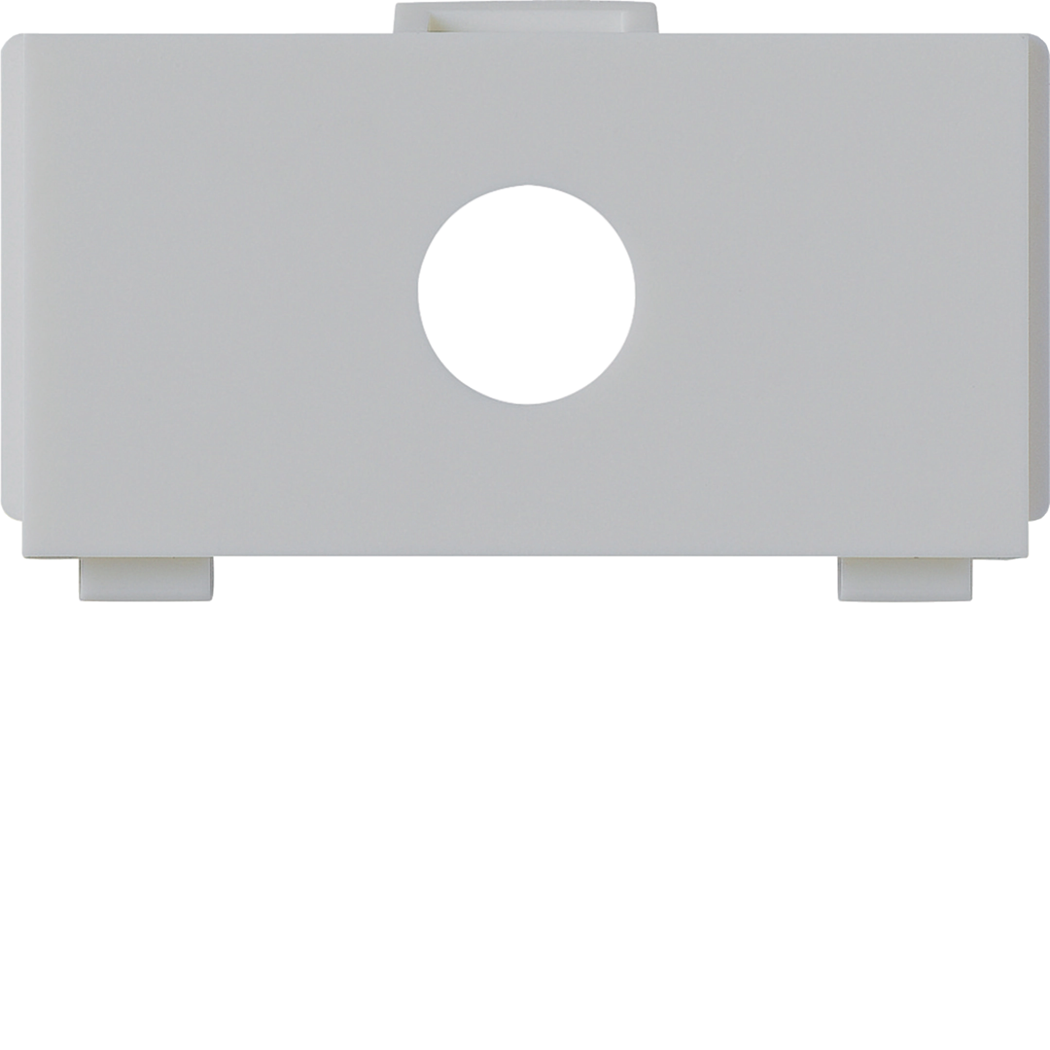 WH72501303Z - Multimedia-Modul kallysto M3 leer für 1 F-Verbinder/Klinke 6.35 Ø9.6 hellgrau