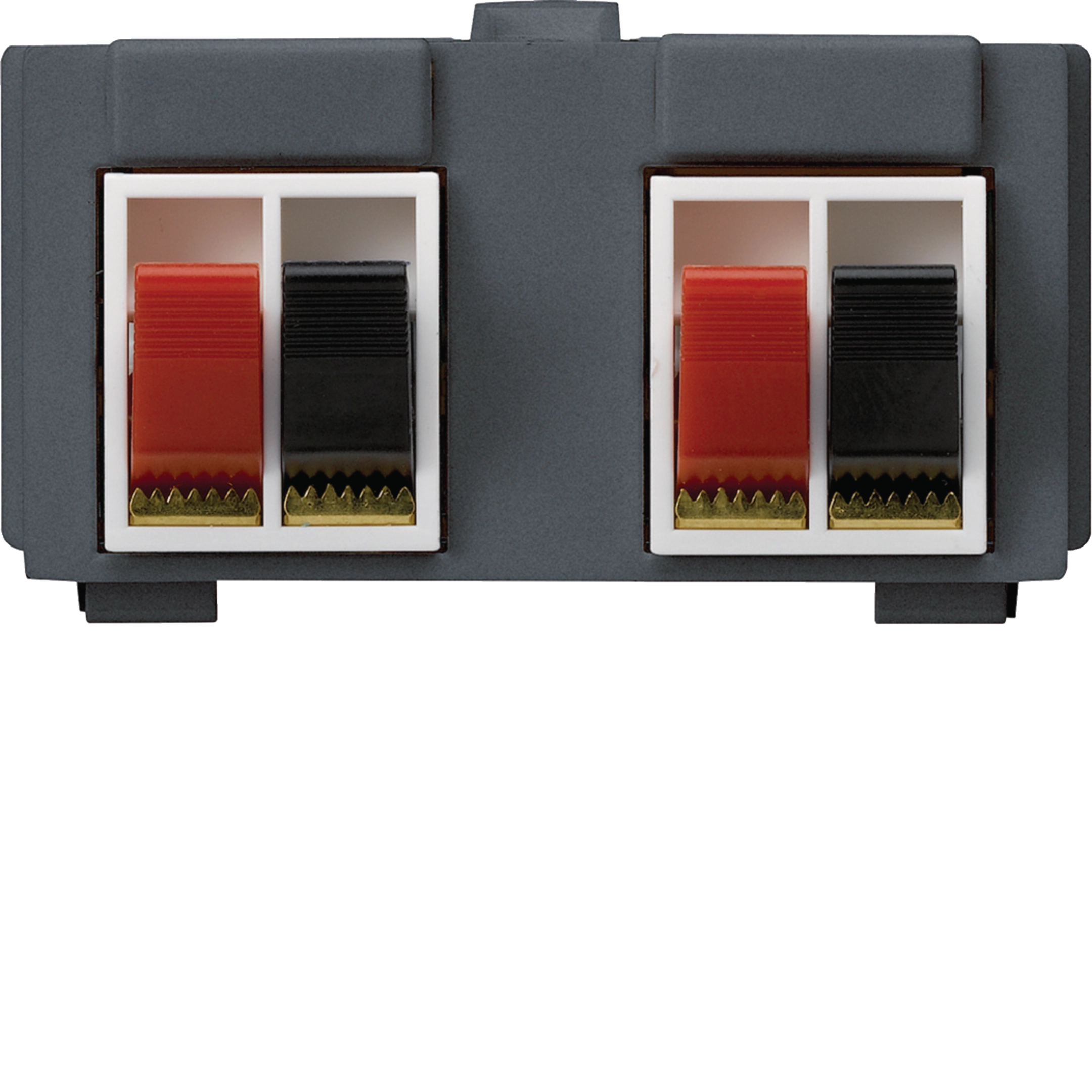 WH72531704Z - Module multimédia M3 avec 4×LS bornes rouge-noir kallysto anthracite