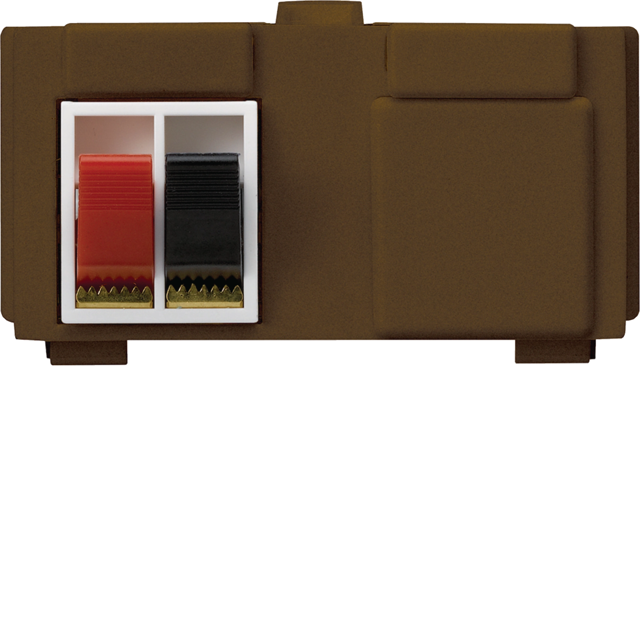 WH72531809Z - Module multimédia M3 avec 2×LS bornes rouge-noir kallysto brun
