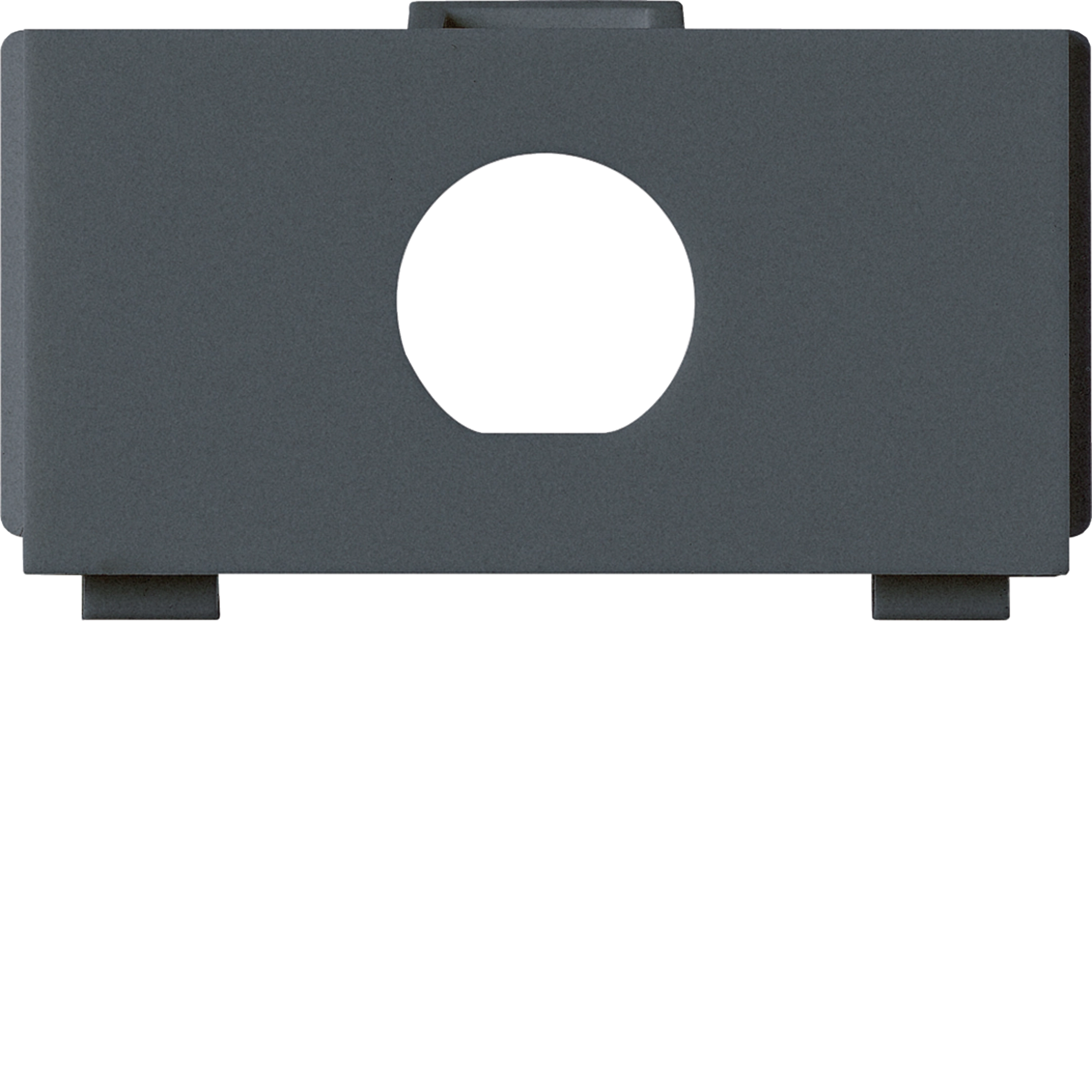 WH72540104Z - Multimedia-Modul kallysto M3 leer für 1 BNC Ø13.8mm anthrazit