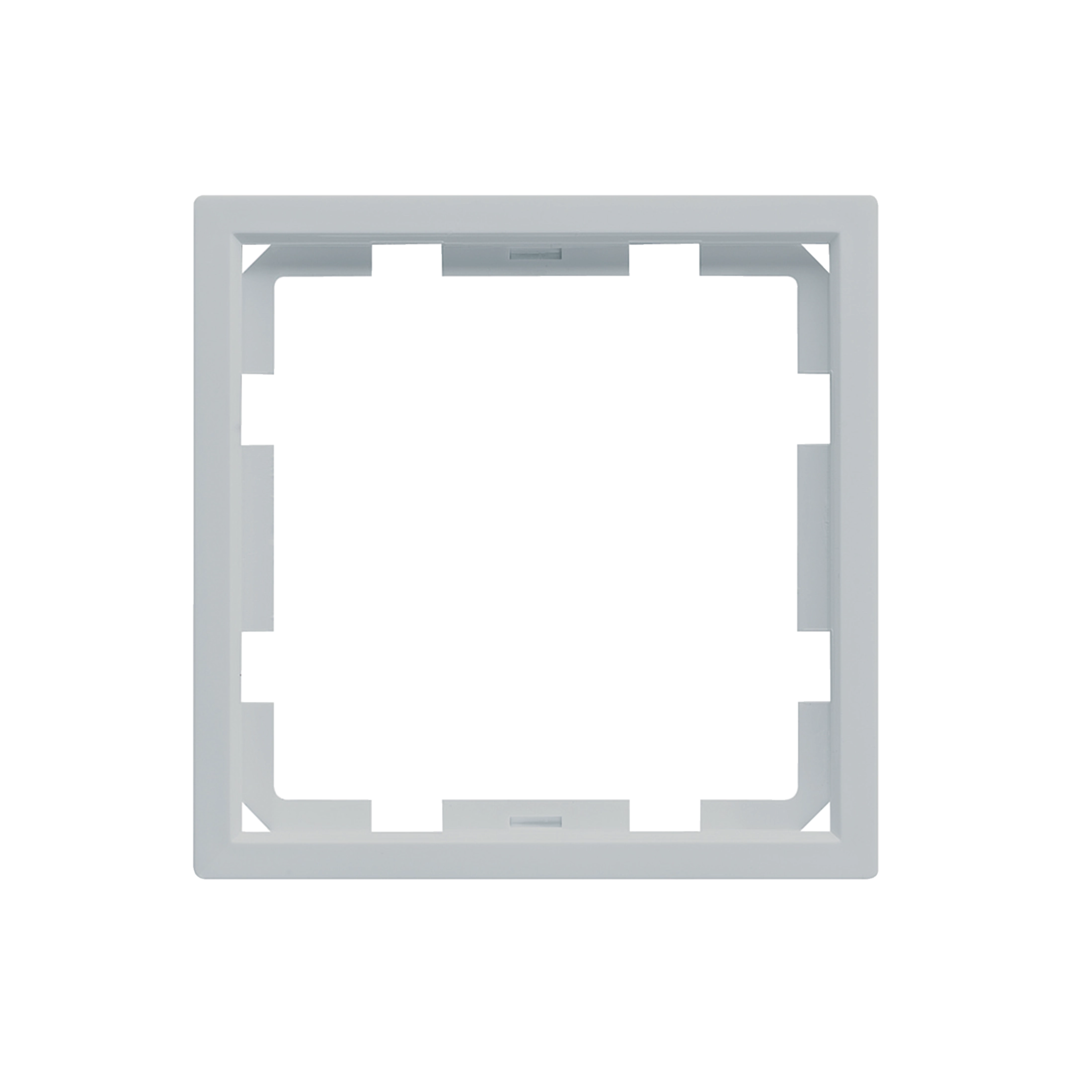 WHT9003 - kallysto cadre frontal KNX pour: poussoir tebis Gris