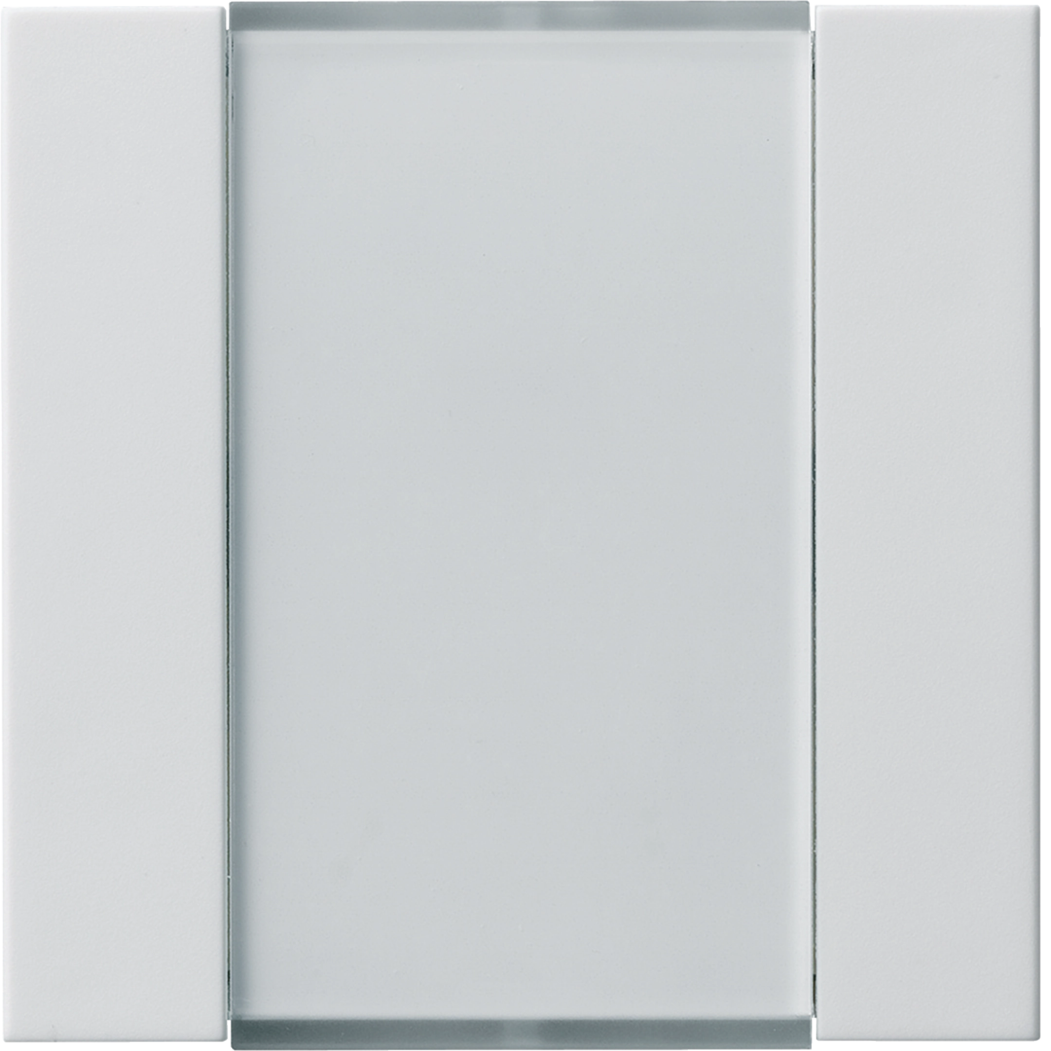 WHT9200 - Frontset Hager kallysto 2-fach KNX weiss