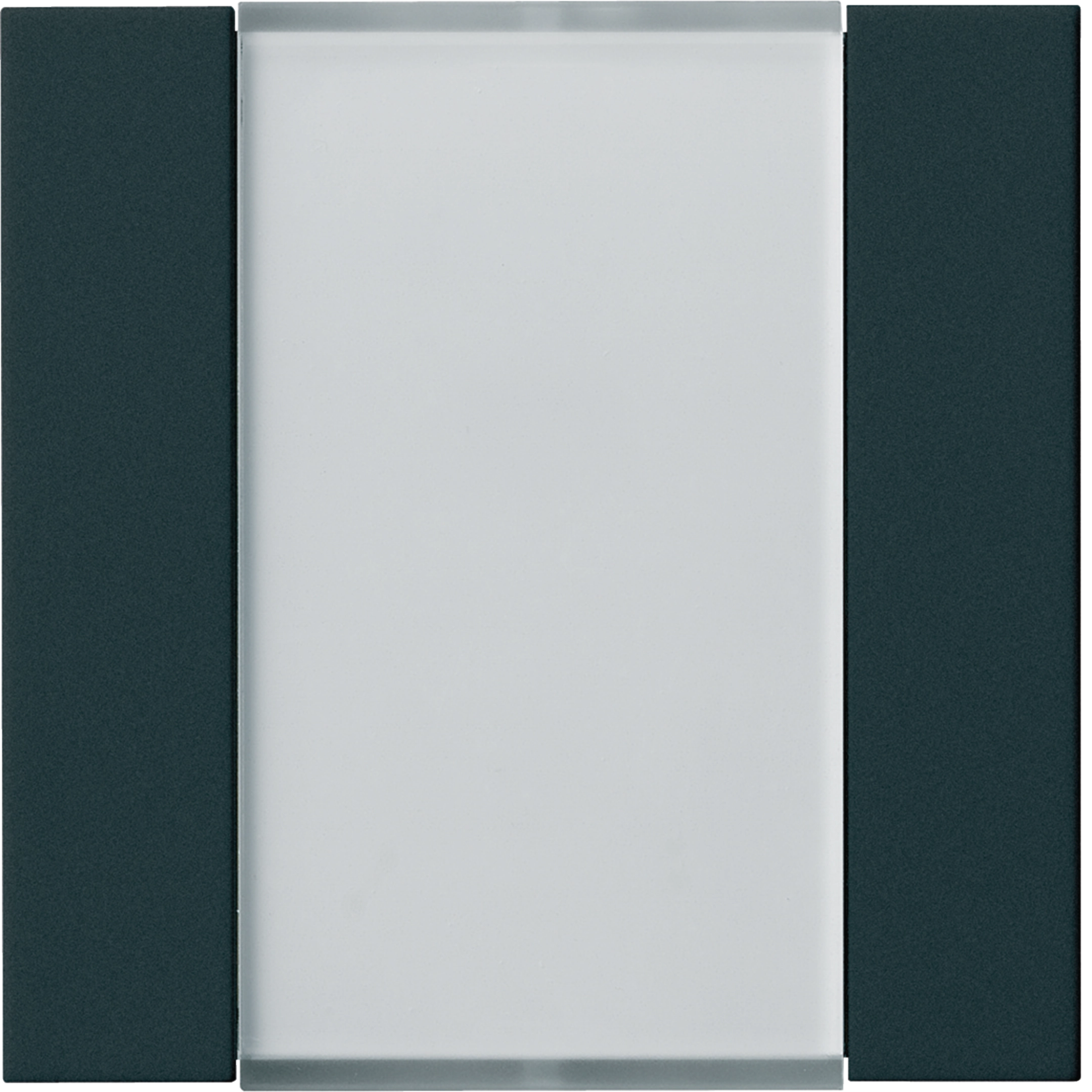 WHT9205 - Frontset Hager kallysto 2×KNX schwarz