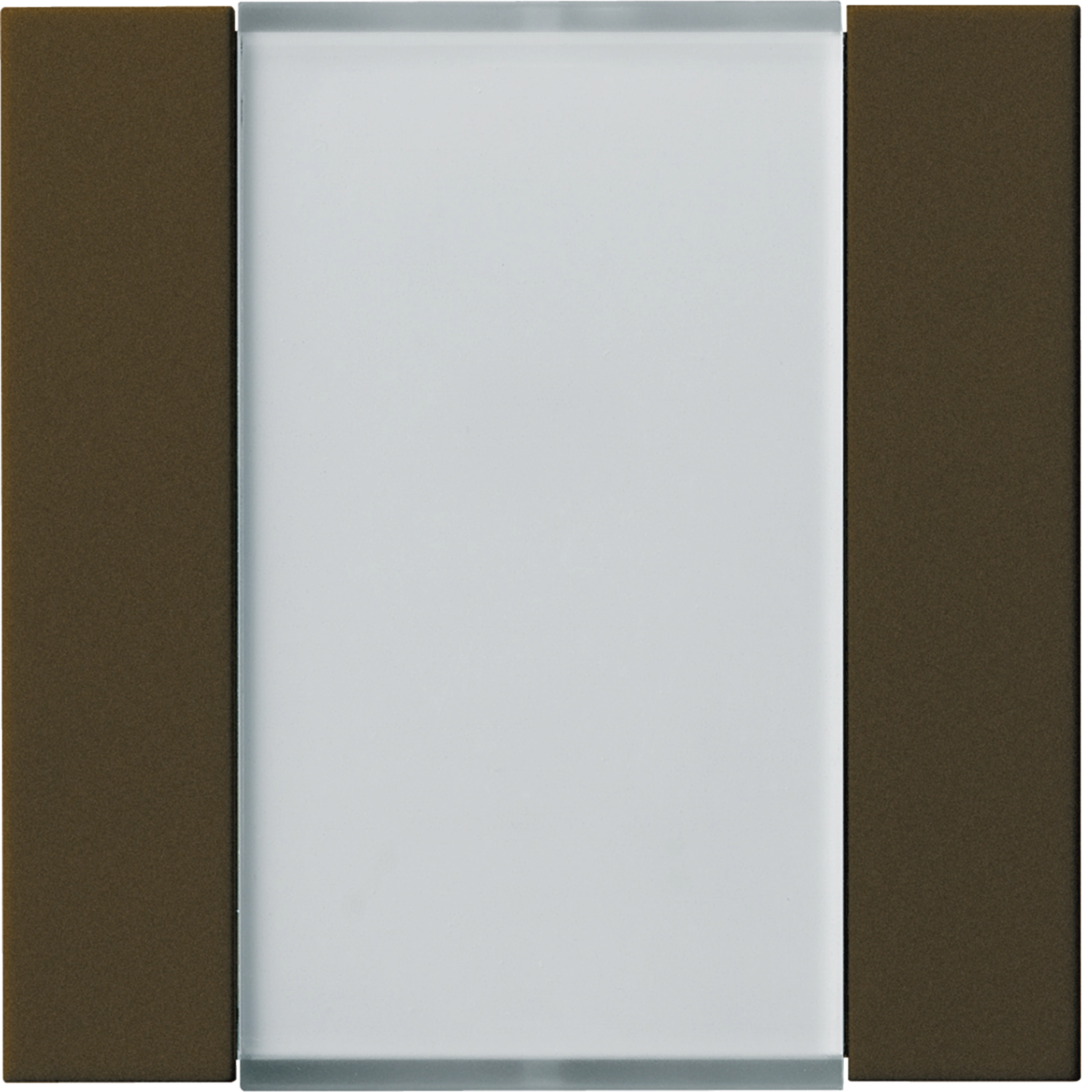 WHT9209 - Frontset Hager kallysto 2×KNX braun