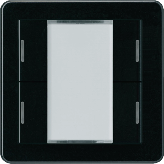 WHTB41405A - Taster Hager basico A KNX 4-fach LED schwarz