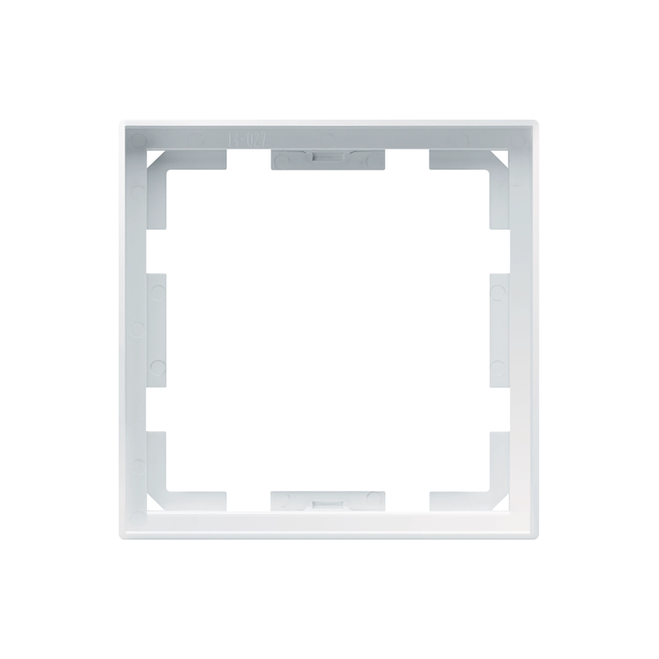 WHTB70000 - Frontrahmen Hager basico KNX RTR weiss