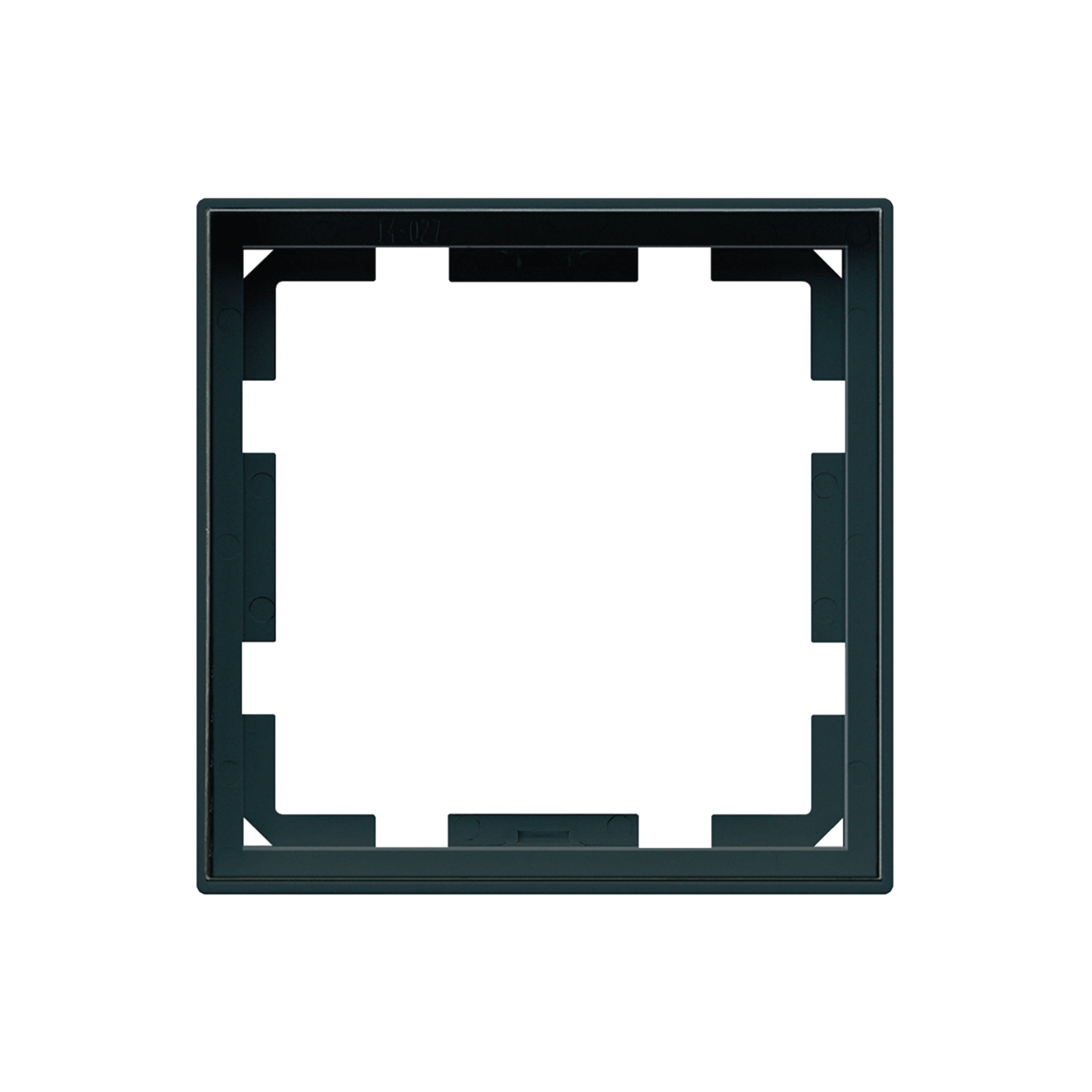 WHTB70005 - Cadre frontal Hager basico KNX RTR noir