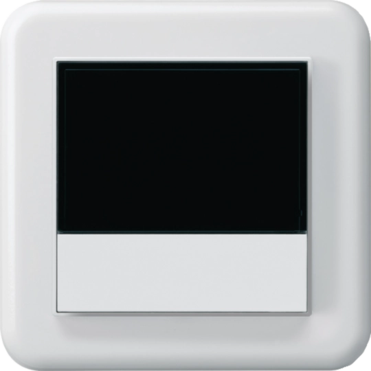 WHTB74000C - UP-Raumtemperaturregler Hager basico C KNX mit zusätzlichen Tasten weiss