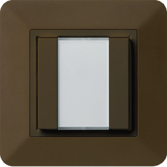 WHTT39209C - UP-Multifunktionstaster kallysto.trend KNX RF 2-fach braun