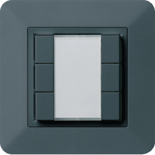 WHTT39604C - UP-Multifunktionstaster kallysto.trend KNX RF 6-fach anthrazit