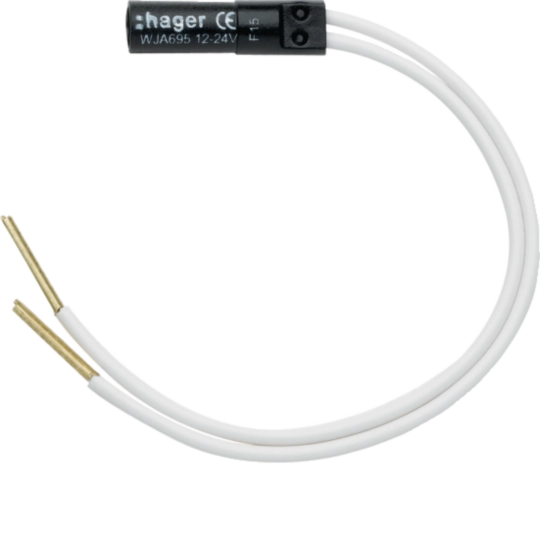 WJA695 - ATA Caja sup.lamp 250V blanco 12/24V