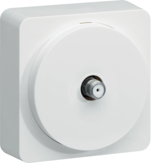 WJC259B - Prise TV type F ateha complet