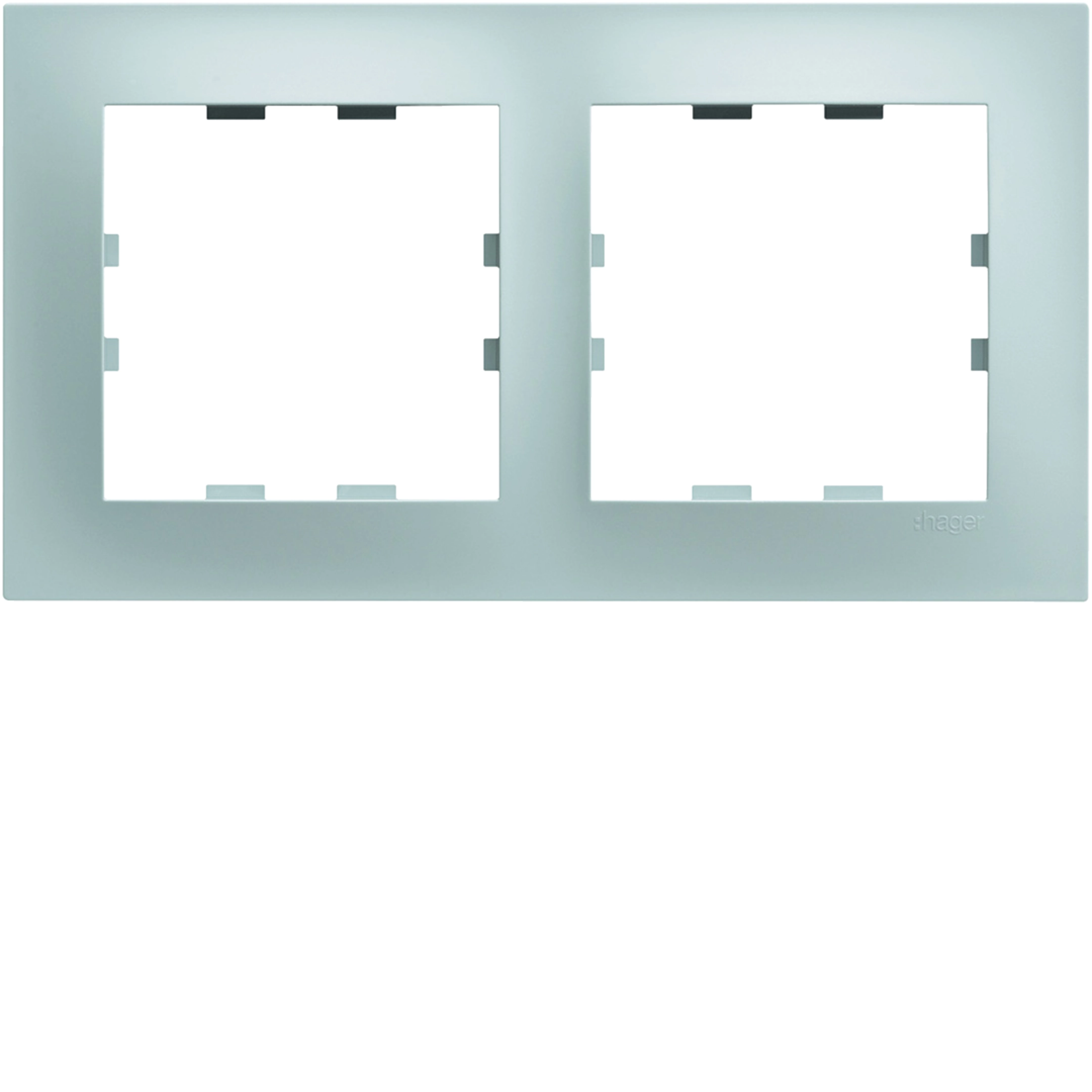 Kallysta classic plaque 1 poste peinture métal Auburn (WK481