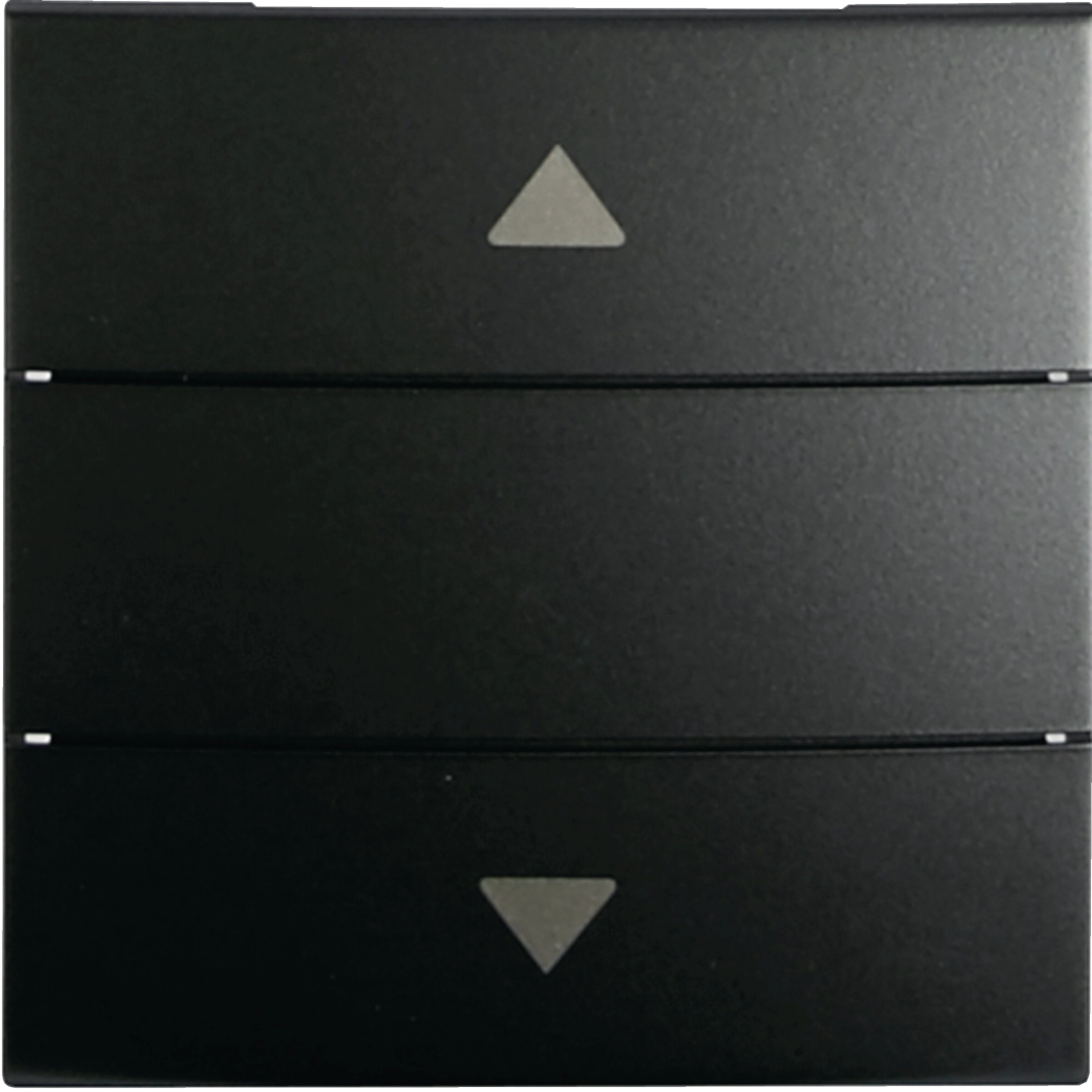 Enjoliveur KNX HAGER TEBIS Kallysta WKT902C - Couleur Carbone, 2 Touches, Neuf - Domotique Et Installation électrique