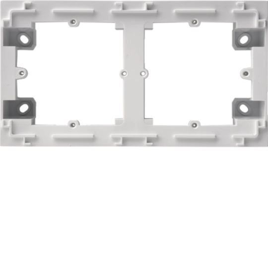 WL5820 - lumina intense Adapter natynkowy 2-krotny, biały