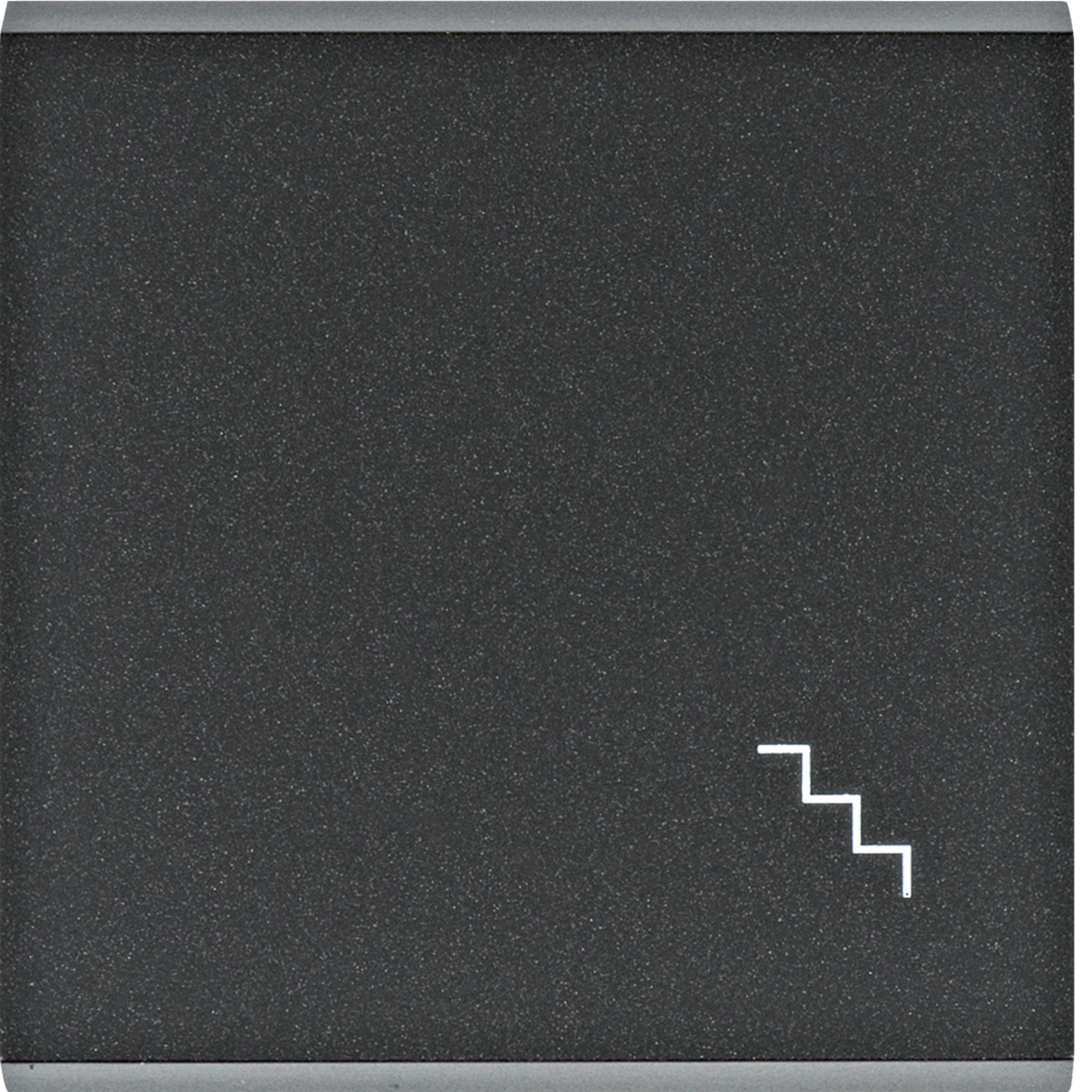 WL6033 - lumina - Tecla símbolo escadas - preto