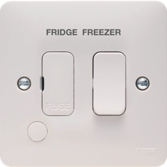 WMSSU83FO/FF - 13A FCU Switched with Flex Outlet Marked FRIDGE FREEZER