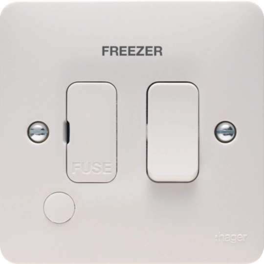 WMSSU83FO/FRE - 13A FCU Switched with Flex Outlet Marked FREEZER