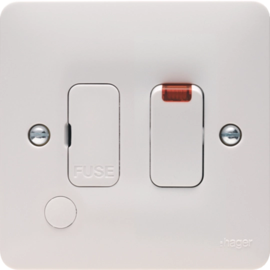 WMSSU83FON - 13A FCU Switched with LED Indicator and Flex Outlet