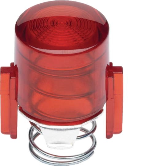 WMV783R - 1930 Enjoliveur de poussoir à voyant E10 rouge transparent