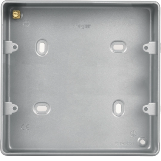 WPB6840 - Two Row Twin Back Box without Knockouts