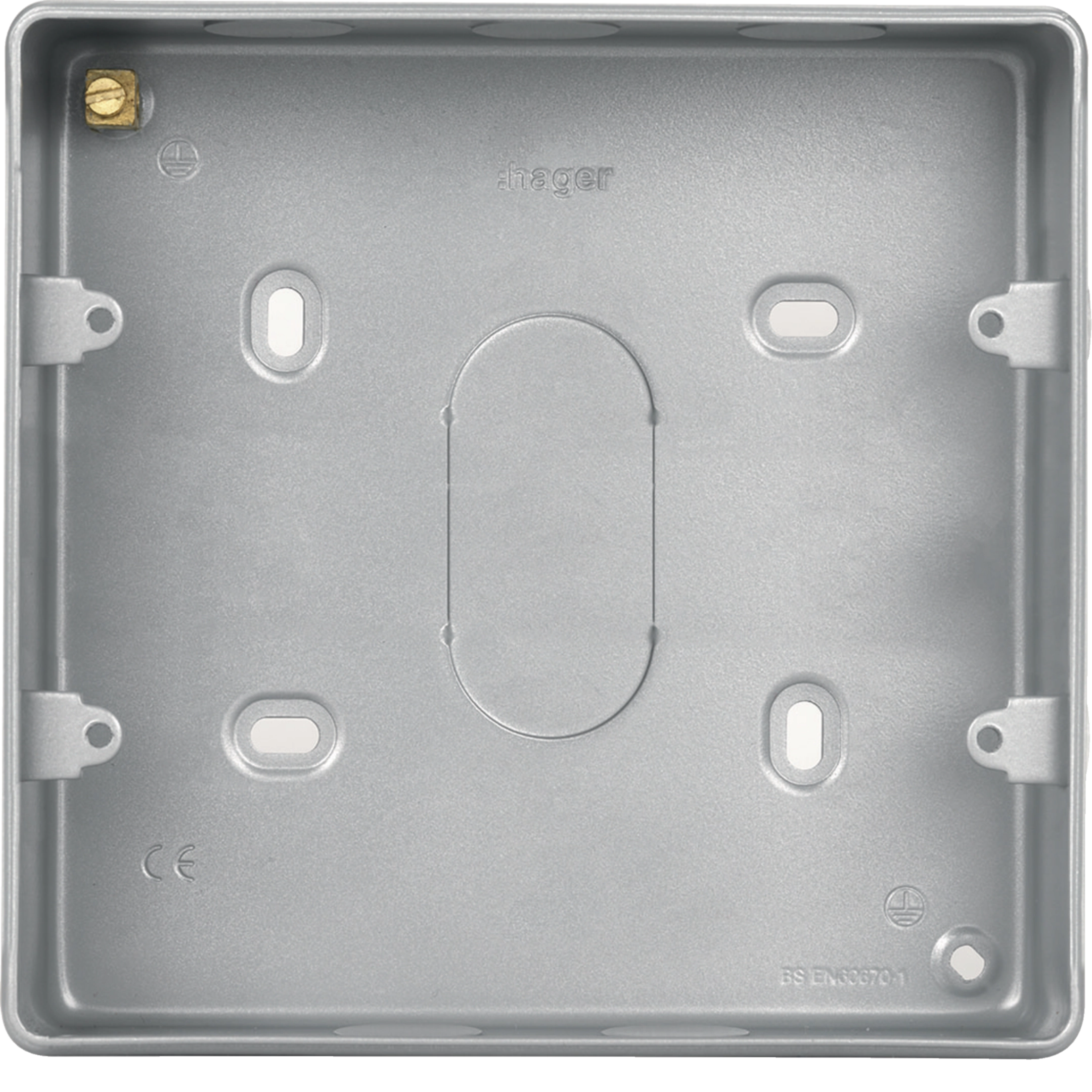 WPB6840KO - Two Row Twin Back Box with Knockouts