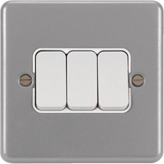 WPPS32 - 10AX 3 Gang 2 Way Wall Switch
