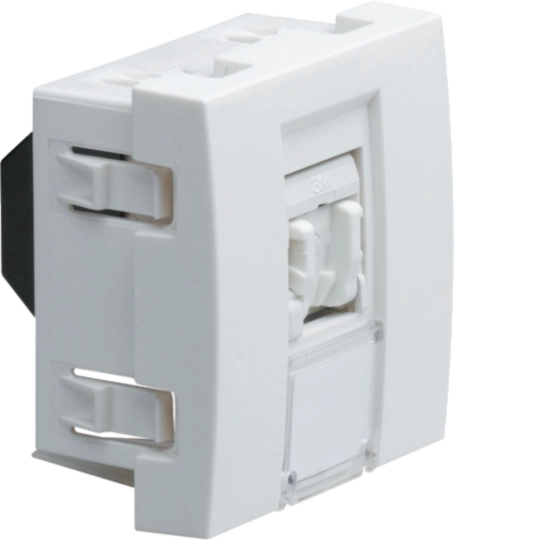 WS211 - systo Gniazdo informatyczne z polem opisowym 1x RJ45 kat. 5e UTP 2M biały