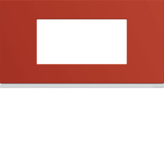 WXP0604 - Plaque de finition Gallery 4 modules Eglantine entraxe 71 mm