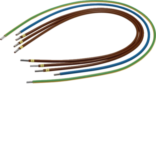 Y892F - Abgangskabelbaum, univZ, 25mm², 5P., L1,2,3,N,PE=975, 975, 975, 1000, 1200, H/H