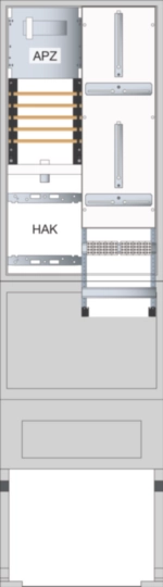 ZAS, universZ, 205, 2ZP, 3HZ, 5P, Basis, APZ • ZAS205BD25A | Hager