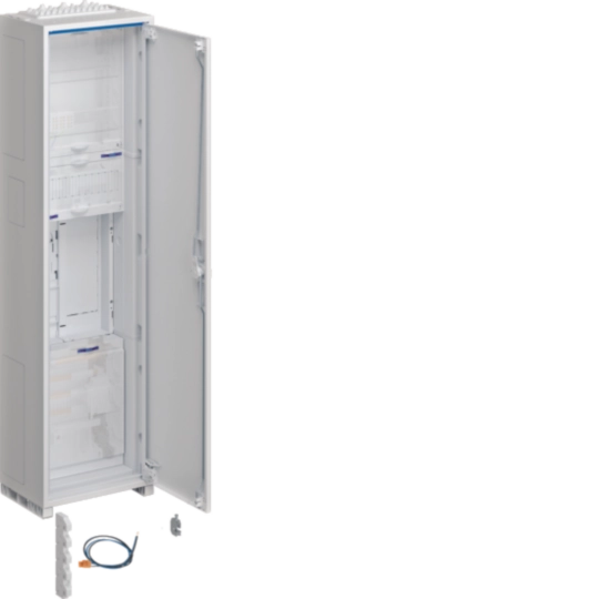 ZB31SET1LS - Komplettschrank, univers Z, 1 Zählerplatz, BKE-I, OKK, H=1100mm, 1-feldig, ESA