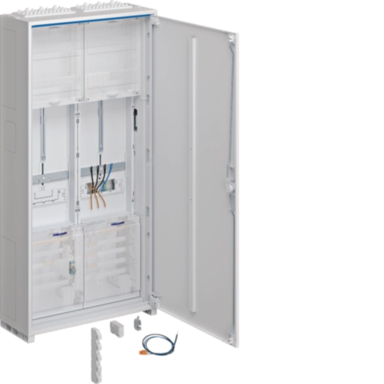 ZB322U19LS - Komplettschrank, universZ, 1100x550x205mm, SKII, IP44, 1ZP/SG, 2-feld, VBEW