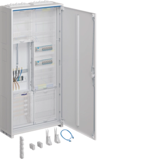 ZB323T15G - Komplettschrank univers Z 1100x550x205mm SKII IP44 1ZP/VF-5rh/APZ 2-feldig