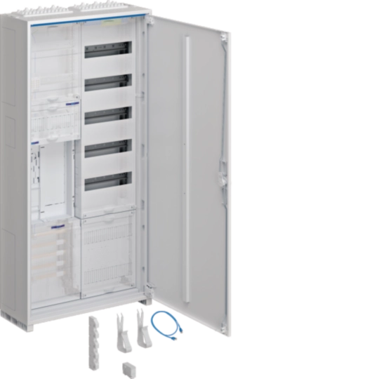 ZB32ET215W1 - Komplettschrank, univers Z, 1 ZP, BKE-I, APZ, VT5, H=1100mm, 2-feldig, ESA