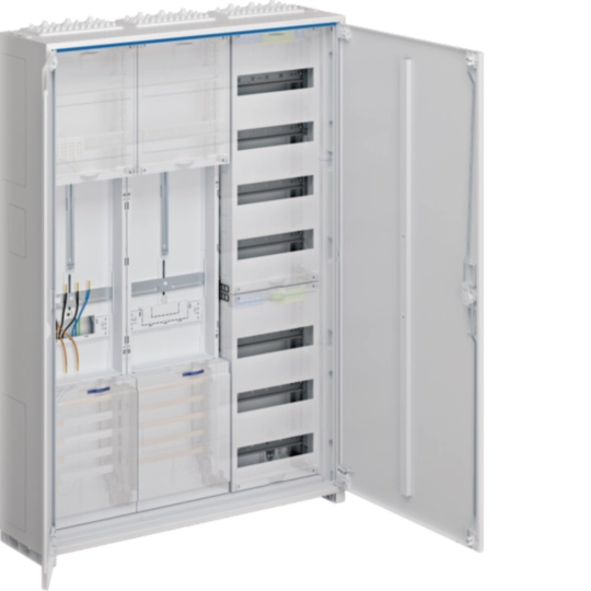 ZB332P18K - Komplettschrank, univ.Z, 1 Zählerplatz, 1 SG, 3P., VT7, H=1100mm, 3-feldig