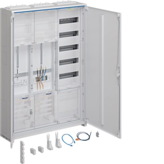 ZB332U19LS - Komplettschr., univ.Z 1100x800x205mm SKII, IP44, 1ZP/SG/VF-5rh/APZ, 3-feld, VBEW