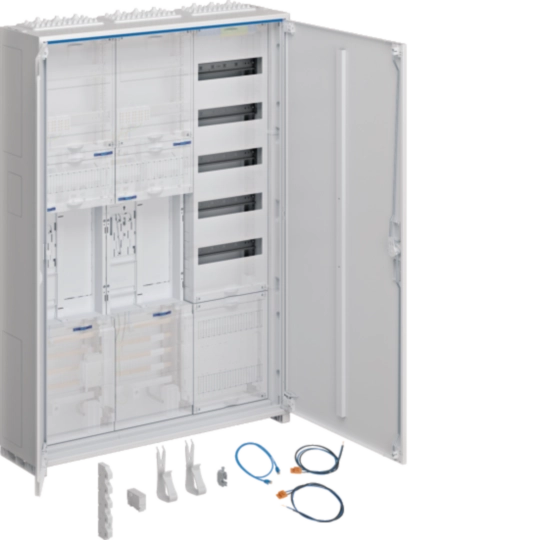 ZB33SET25LK - Komplettschrank, univers Z, 2 Zählerplätze, BKE-I, APZ, VT5, H=1100mm, 3-feldig