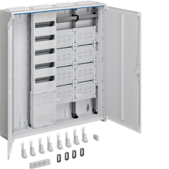 Systemschr., Multimedia, univ.Z, 1100x1050x205 mm, SKII, IP44, VF-5rh/APZ, 4feld
