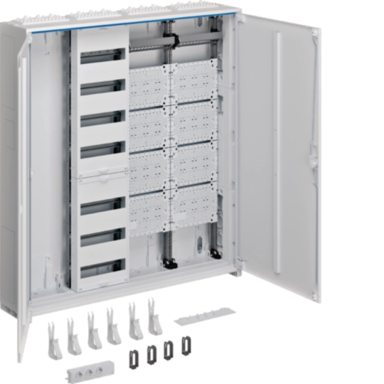 Systemschrank Multimedia, univers Z, 1100x1050x205mm, SKII, IP44, VF-7rh, 2-feld