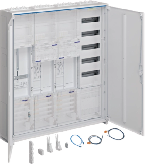 ZB34SET25LS - Komplettschr., univ.Z, 2 ZP, 1 SG, BKE-I, OKK, APZ, VT5, H=1100mm, 4-feldig, ESA