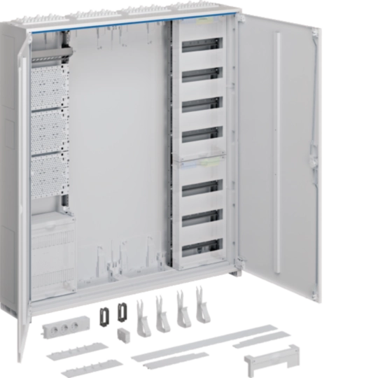 ZB34VT7APZ2 - Systemschrank Multimedia, univers Z, 1100x1050x205 mm, SKII, IP44, VF-7rh/APZ