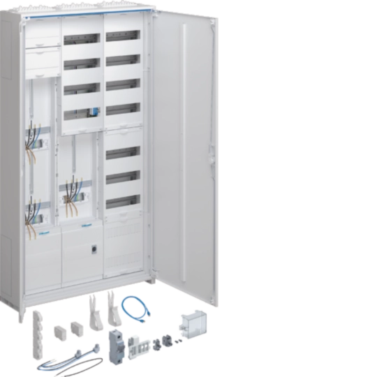 ZB533M28C - Komplettschrank, univers Z, 2ZP 1SG APZ VT7 für Wärmep., H=1400mm, 3-feldig, ESA