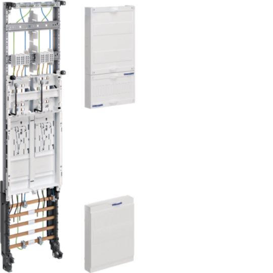 ZH3ED22N - Komplettfeld, univers Z, 2 Zählerplätze, BKE-I, OKK, H=1050 mm, 1-feldig