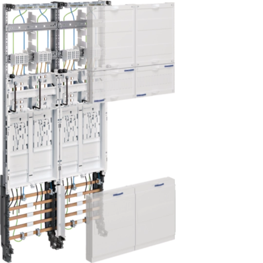 ZK3ED24N - Komplettfeld, univers Z, 1050mm, 4 ZP, eHZ, DSS, 2-feldig, Ausführung EnBW