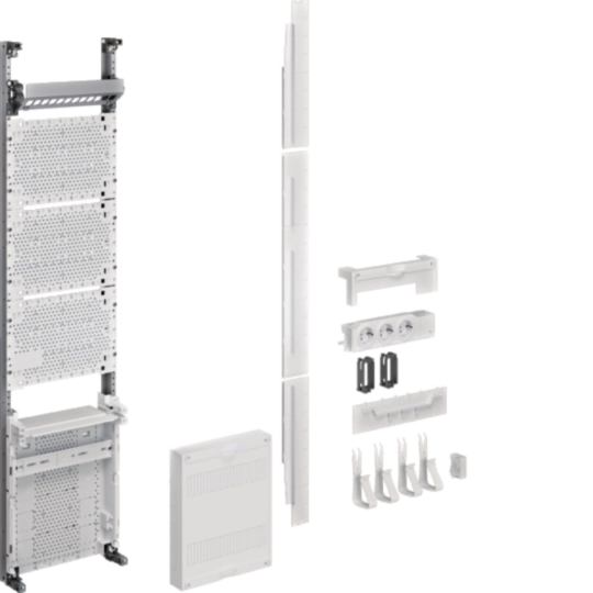 ZU37NW5APZ2 - Multimediafeld Telekommunikation, univers Z, H:1050mm, 1-feldig, mit APZ unten