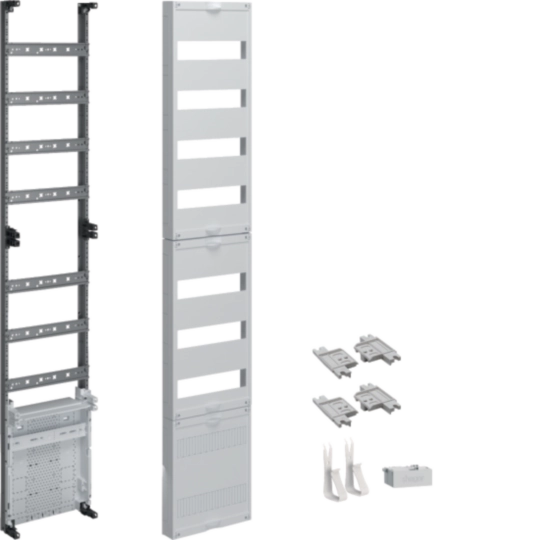 ZU59V7RKAPZ2 - Verteilerfeld, univers Z, 1350mm, 1-feldig, 7-reihig, APZ unten, ohne QC-Klemmen