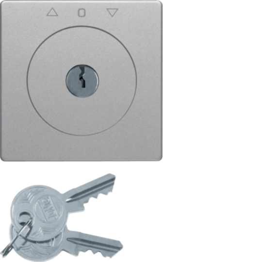 1081608400 - Zentralstück mit Schloss für Jalousie-Schlüsselschalter Q.x alu samt, lackiert