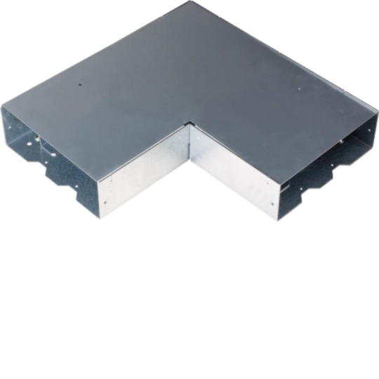 BKB2508551 - Flachwinkel-Unterteil aus Stahlblech zu Brüstungskanalboden BKB 250x85mm
