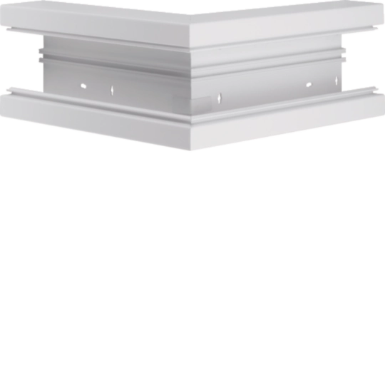 BR6513039016 - Außeneck aus Grundprofil zu BR 68x130mm Oberteil 80mm in verkehrsweiß